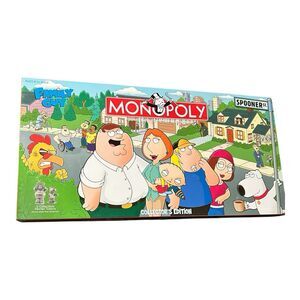 Monopoly Family Guy Collector's Edition COMPLETE USAopoly 2006 Fox Show Cartoon